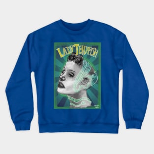 Lady Jellyfish Crewneck Sweatshirt